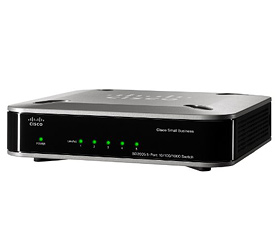 Cisco SD2005 5-Port 10/100/1000 Gigabit Switch