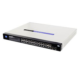 Cisco SRW224G4P 24-Port 10/100 + 4-Port Gigabit Switch