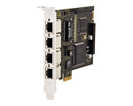 TE420B Quad Span T1 - E1 PCIe and VPMOCT128M Bundle
