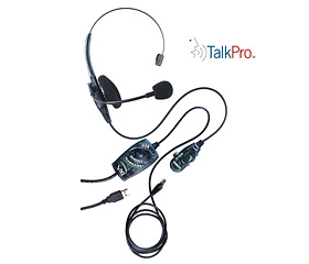 VXI Monaural USB Headset with DSP - Voice Recognition Microphone