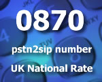 0870 UK PSTN-2-IP National Number