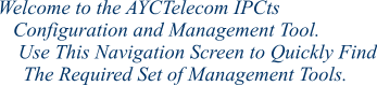 AYC IPcts PBX Setup Guide AYC IPcts PBX Setup Guide