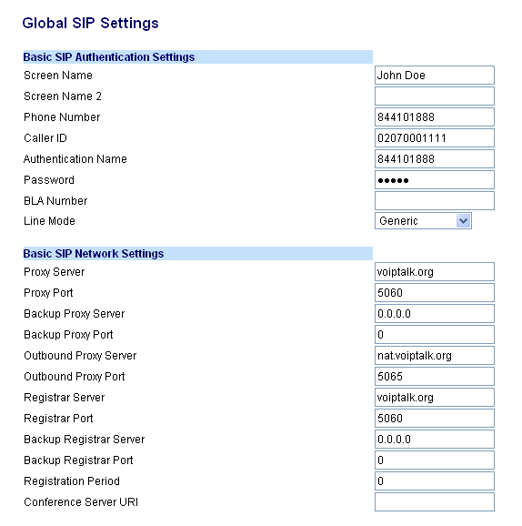 Aastra 6751i VoIP Phone Setup