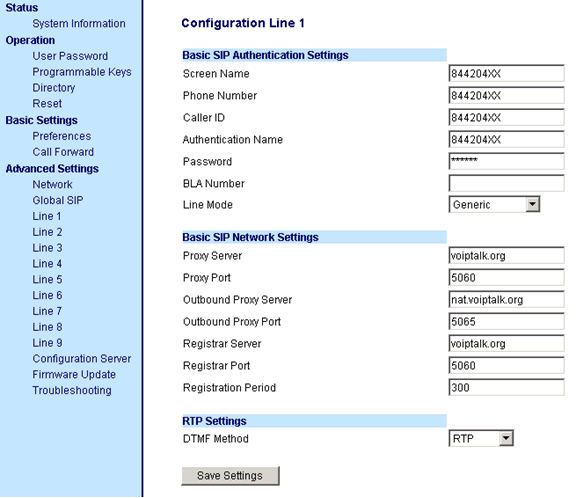 Aastra 480i VoIP Phone Setup