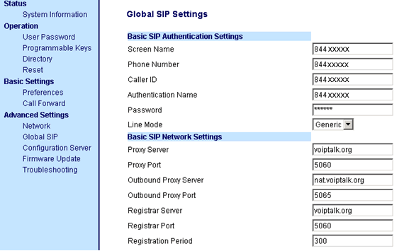 Aastra 9133 VoIP Phone Setup