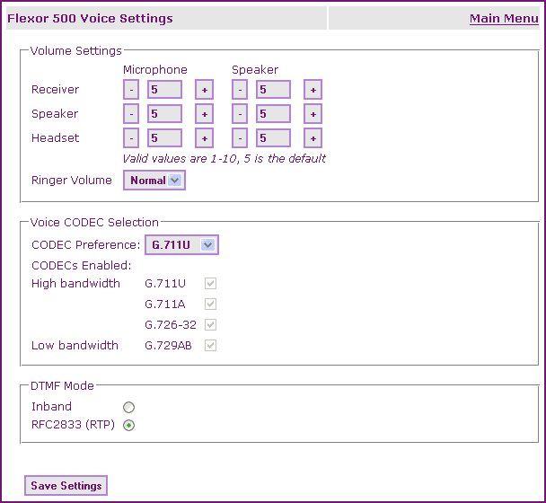 Camrivox Flexor 500 IP Phone Quick Setup