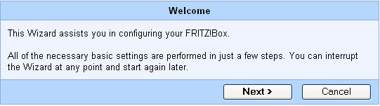 FritzBox Fon WLAN 7050 Setup