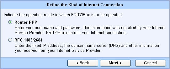 FritzBox Fon WLAN 7050 Setup