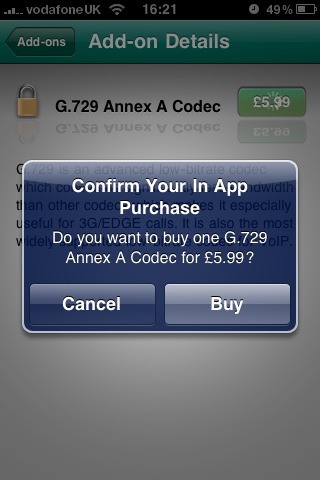 G.729 For The IPhone Or IPad Setup G.729 For The IPhone Or IPad Setup