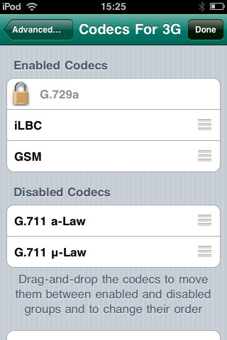G.729 For The IPhone Or IPad Setup G.729 For The IPhone Or IPad Setup