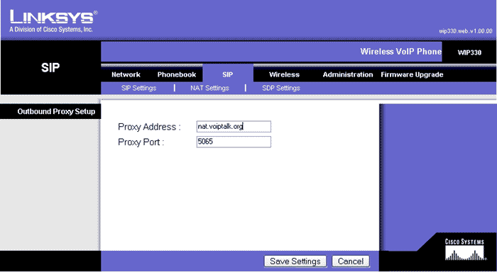 Linksys WIP 330 WiFi VoIP Phone Setup