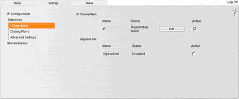 Siemens S450IP VoIP Setup