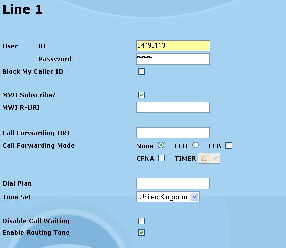 Ip Dialog SipTone V Setup