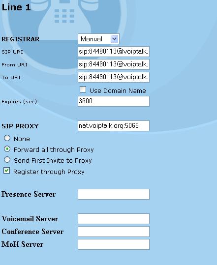 Ip Dialog SipTone V Setup