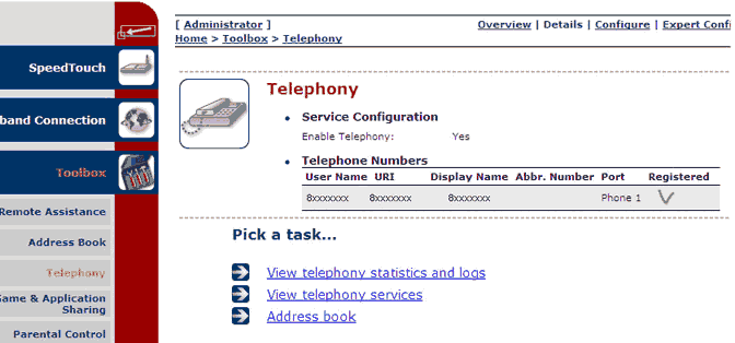 SpeedTouch 780WL VoIP Router Setup