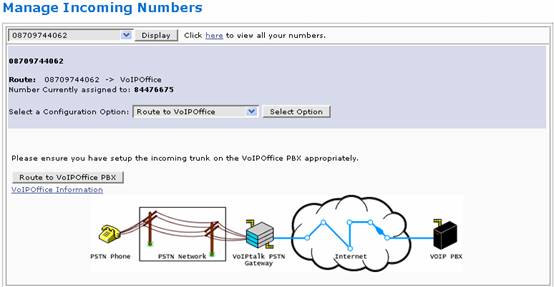 Configuration Of SIP Trunk With Trixbox For Use With VoIPtalk Setup