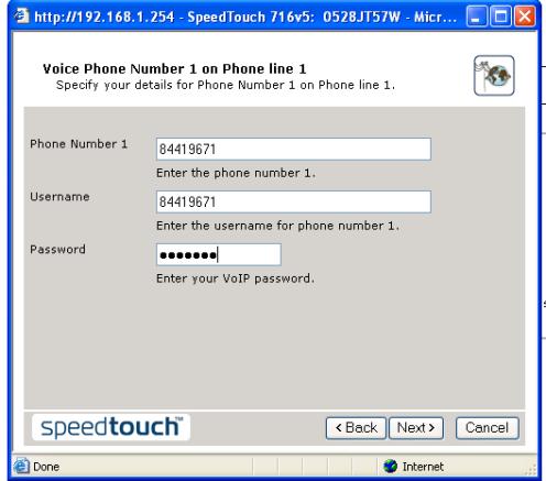 SpeedTouch 716WL VoIP Router Setup SpeedTouch 716WL VoIP Router Setup