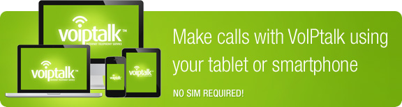 Make calls with VoIPtalk using your tablet or smartphone
